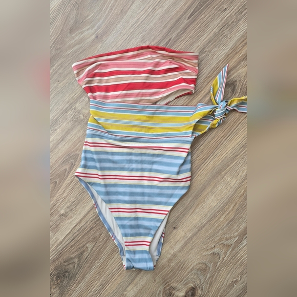 Zimmermann Other - BNWT Zimmermann Striped Multicolor Swimsuit